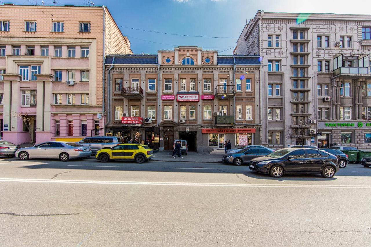1 Room Apartment Near Peremohy Square Kyjev Exteriér fotografie